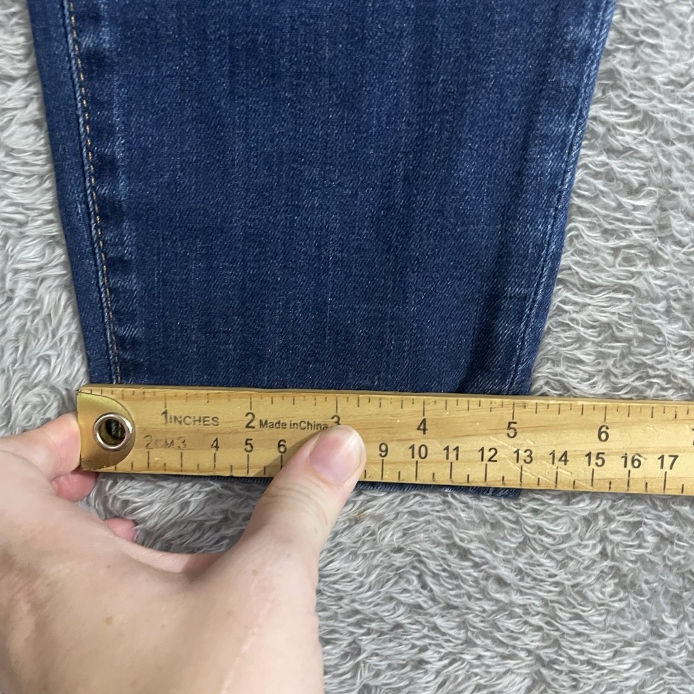 Madewell Jeans Womens 27 Curvy High Rise Skinny Dark Wash Blue Denim Stretch - Picture 8 of 9